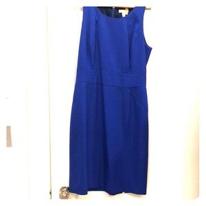 Royal Blue JCrew Dress
